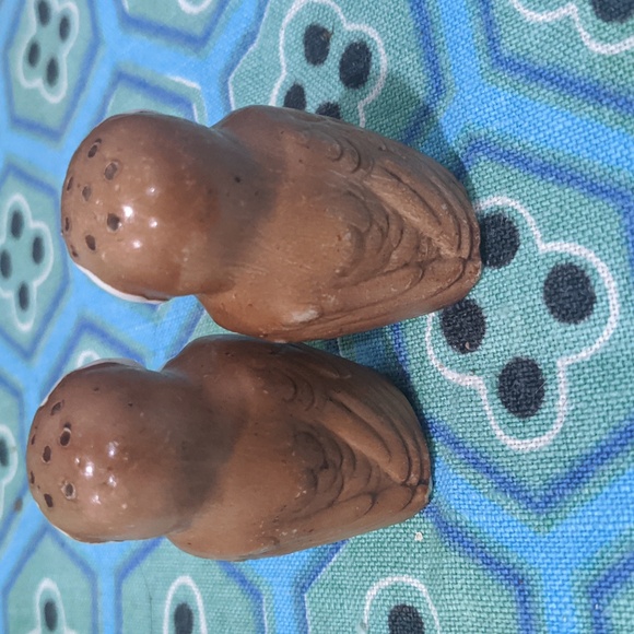 Vintage barn owl salt & pepper shaker set germany - Picture 3 of 7